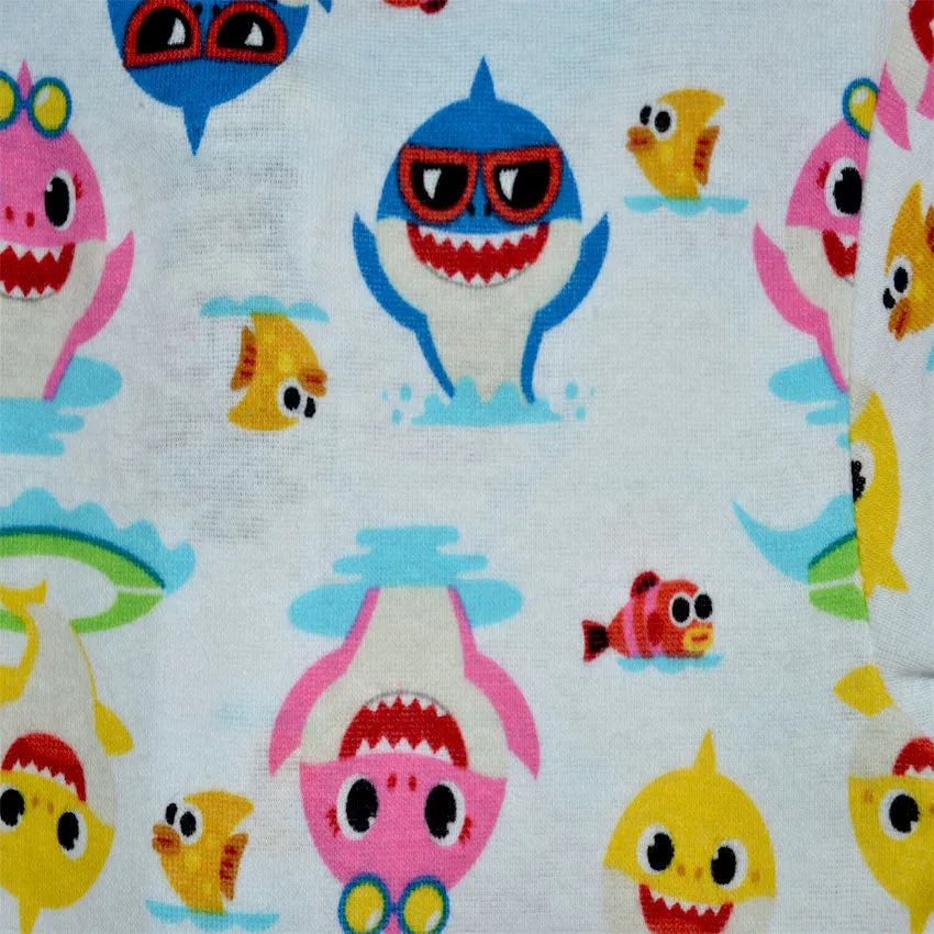 Baby Shark Cotton Water Fun Toddler One Piece Sleeper Pajamas