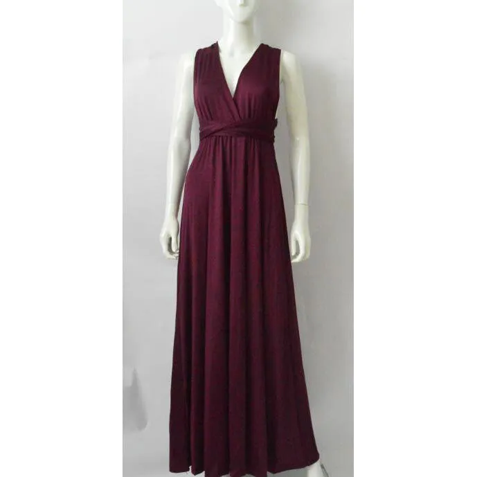 Backless Loose One Shoulder  Bandage Long Wide-leg Jumpsuits