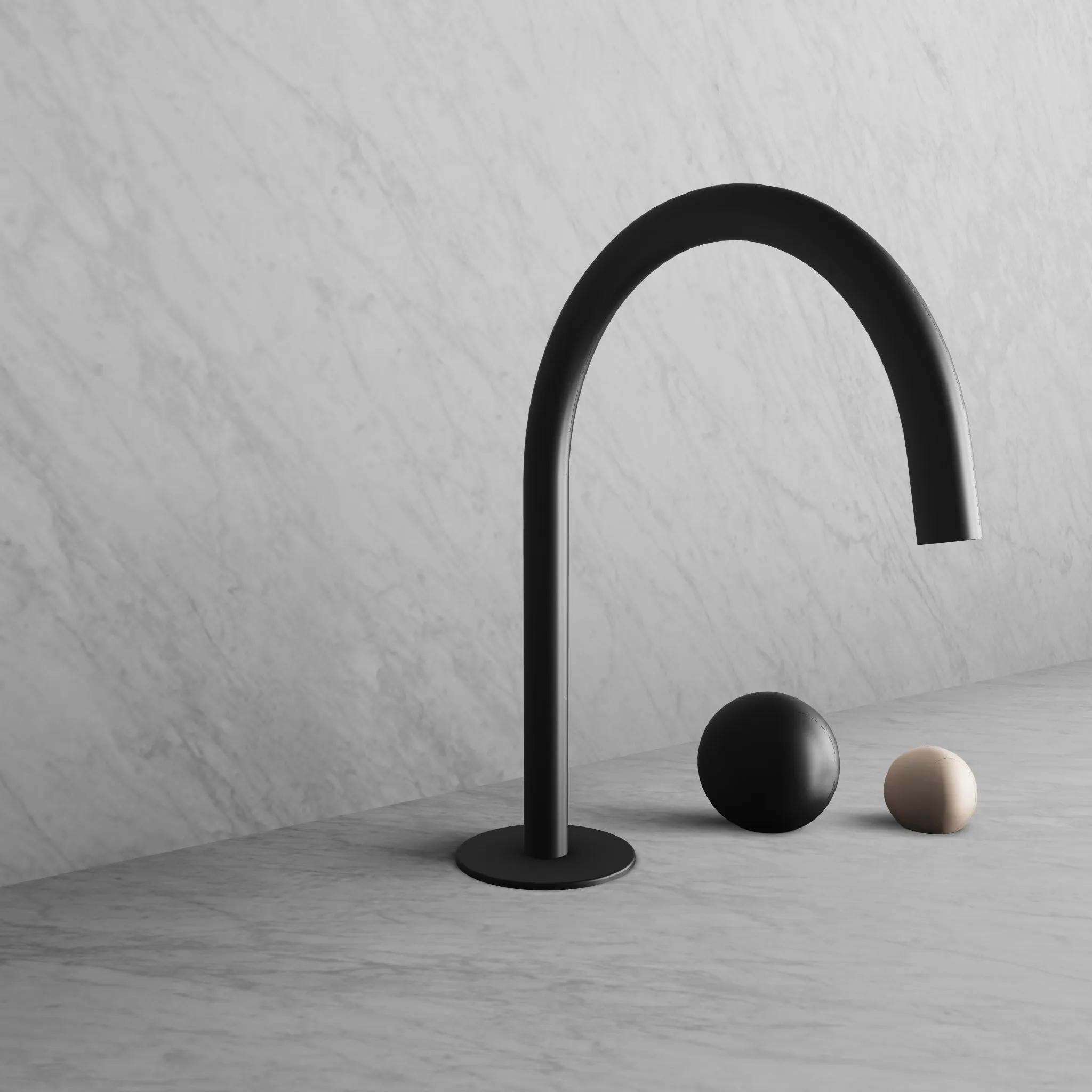 BARiL B35-8009-00L-KK-100 Two-Handle Deck Mounted Lavatory Faucet