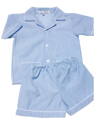 Blue Stripe Short PJ