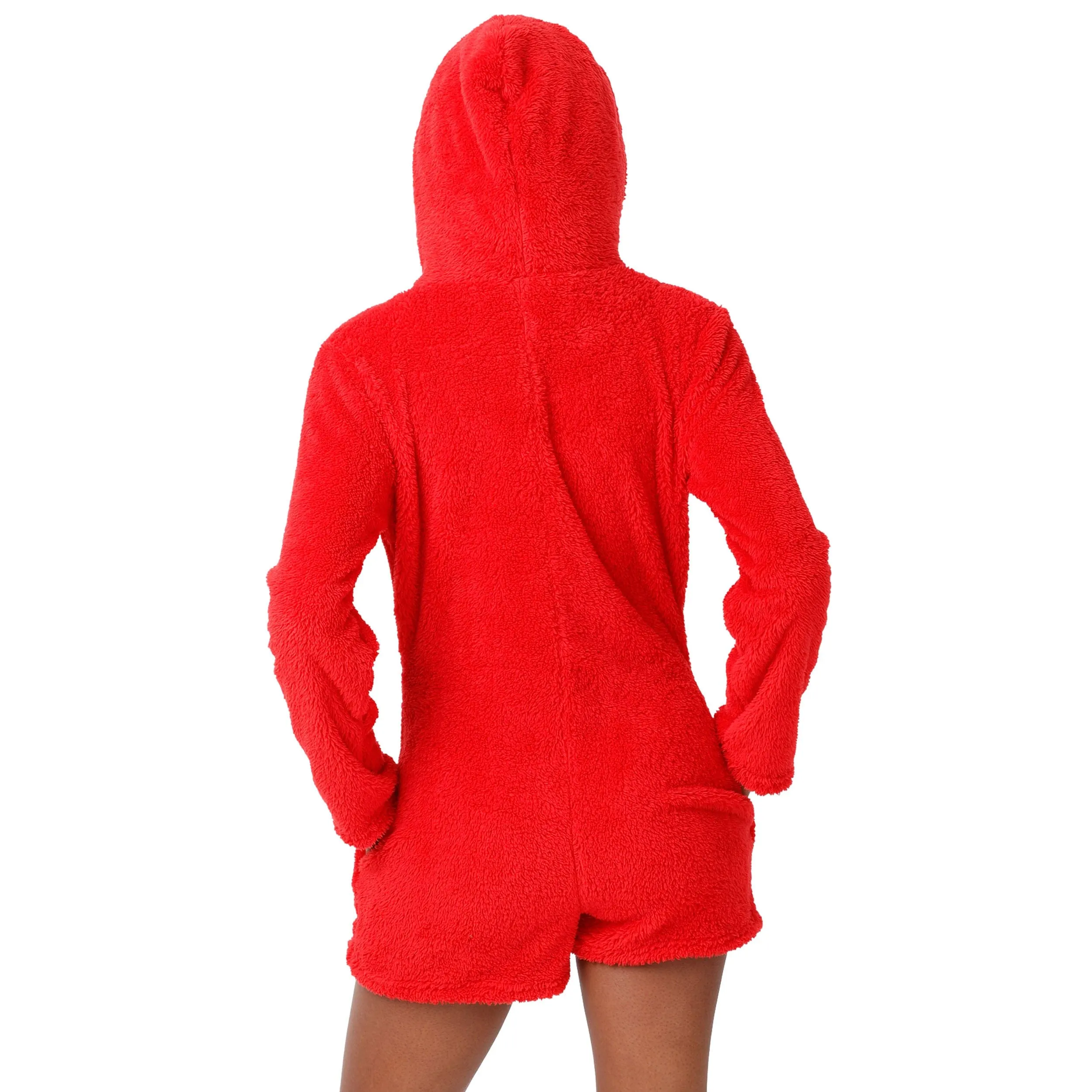 Buffalo Bills NFL Womens Short Cozy One Piece Pajamas