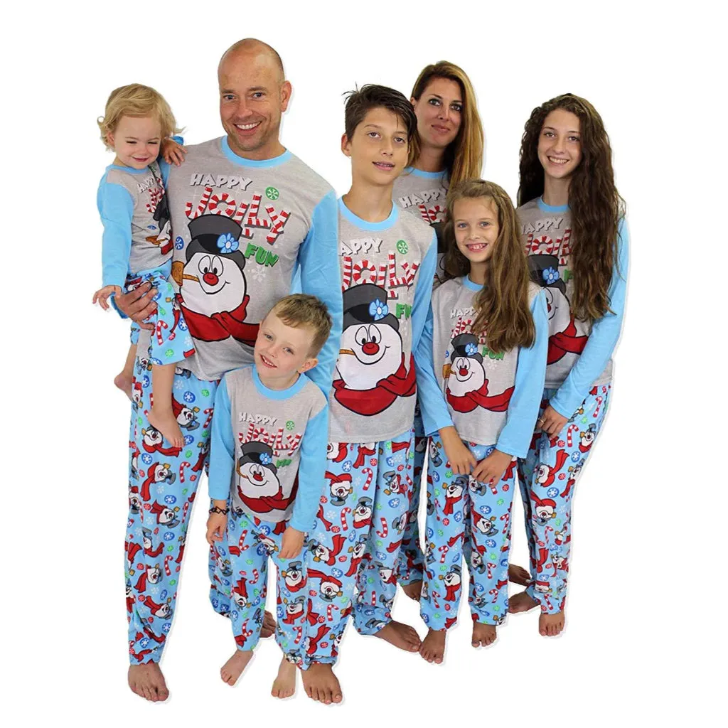 Christmas Snowman Matching Family Outfits