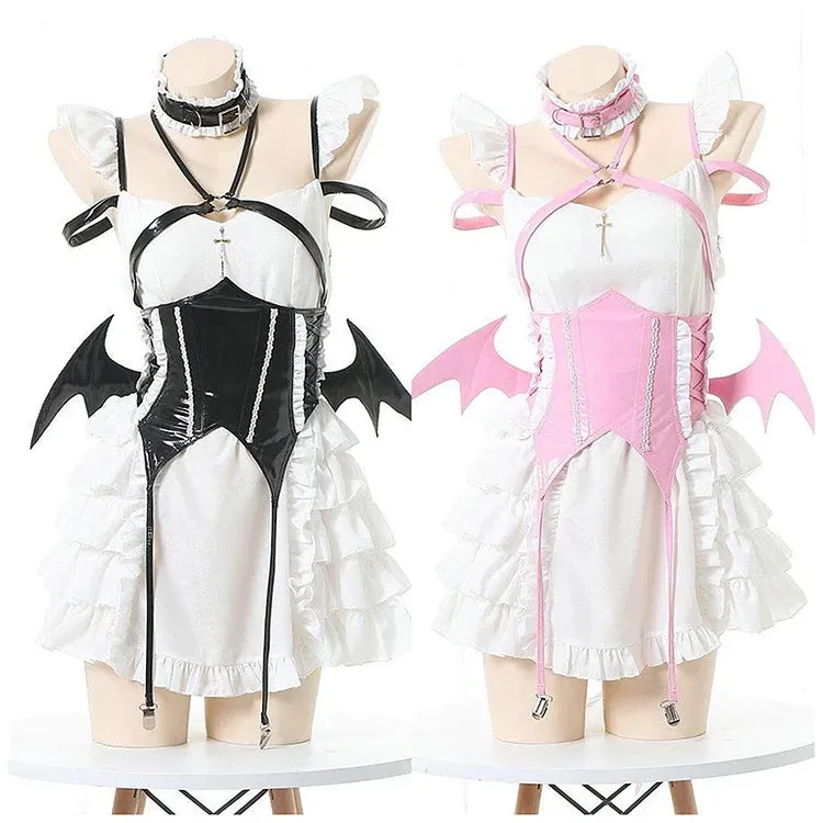 Cosplay Bat Wings Splice Lolita Dress