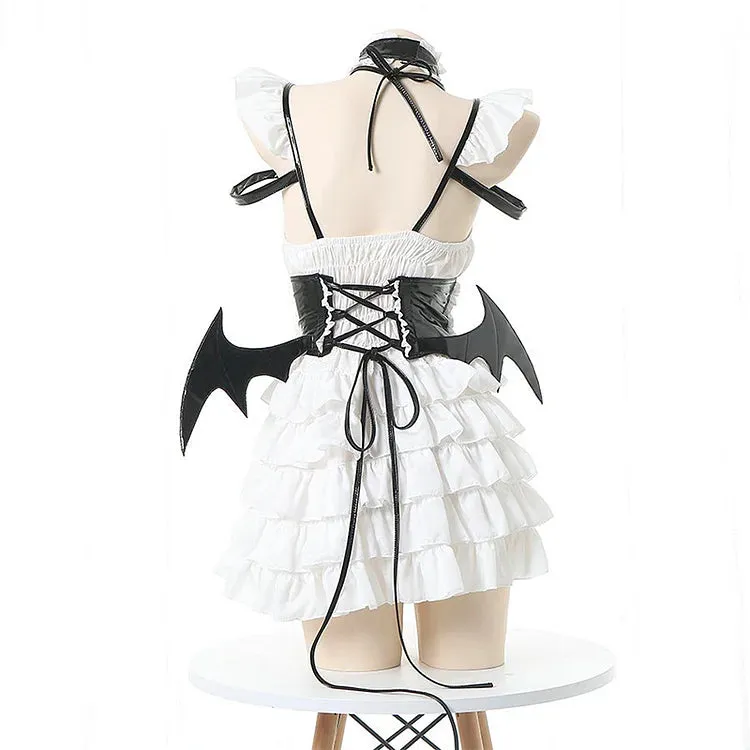 Cosplay Bat Wings Splice Lolita Dress
