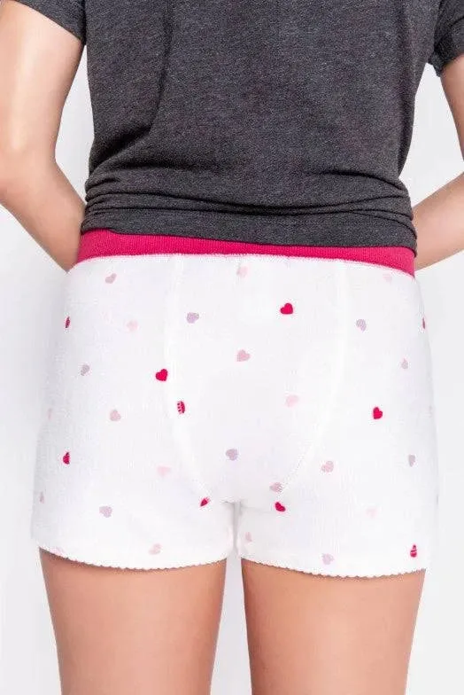 Feel Loved Ivory Shorts