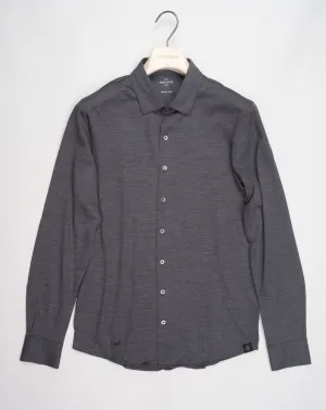 Gran Sasso Travel Wool Shirt / Grey