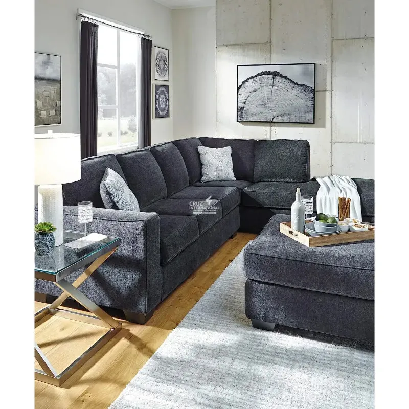 Luxe Velvet Ottoman