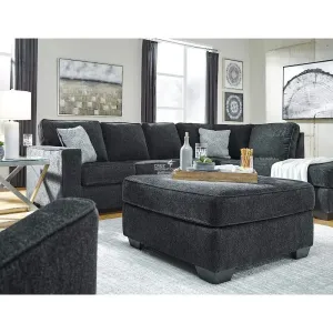 Luxe Velvet Ottoman