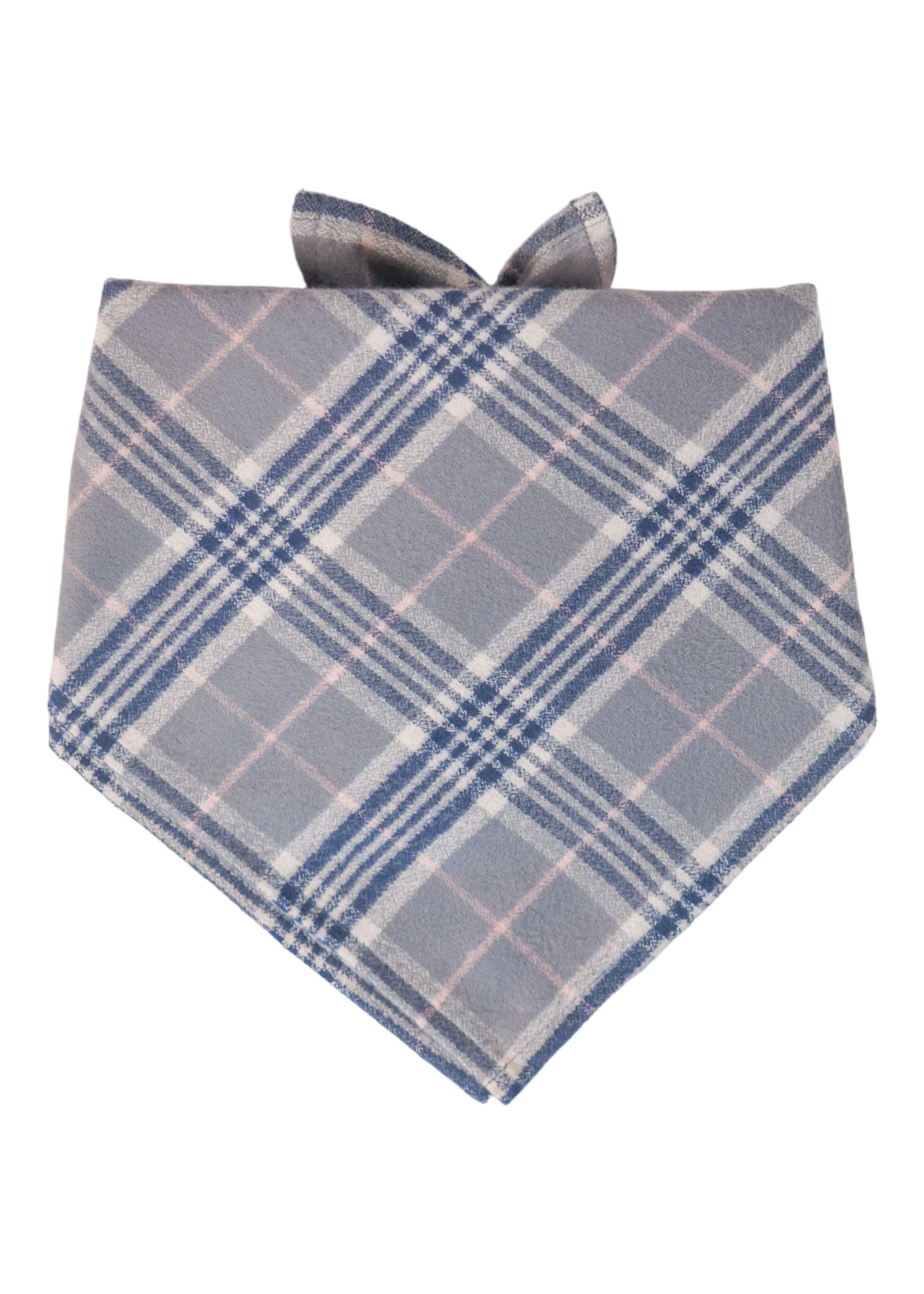 Morning Mist Flannel Dog Bandana