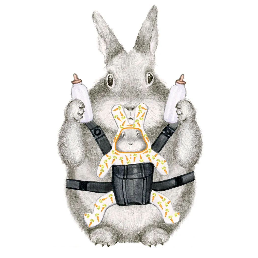 New Parent Bunny Card