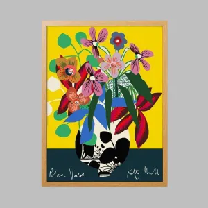 Pilea vase Fine Art Giclée Print Exclusive to Kitty McCall