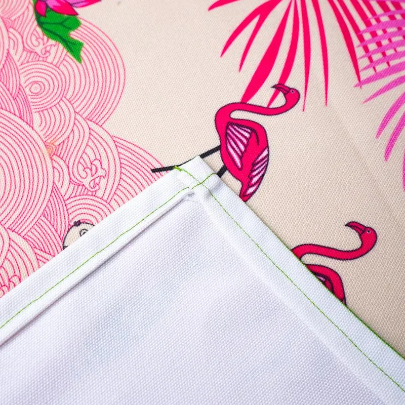 Pink Oasis Table Runner & Placemat - Five Piece Set