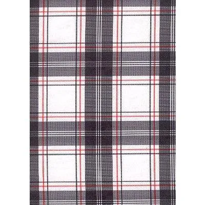 "Casual Friday" Plaid Womens Board Shorts - Regular Rise / 10.5" Inseam (Black)