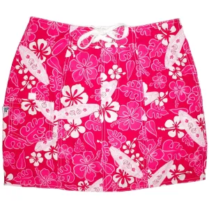 "Stick Figures" Board Skirt (Pink) CUSTOM