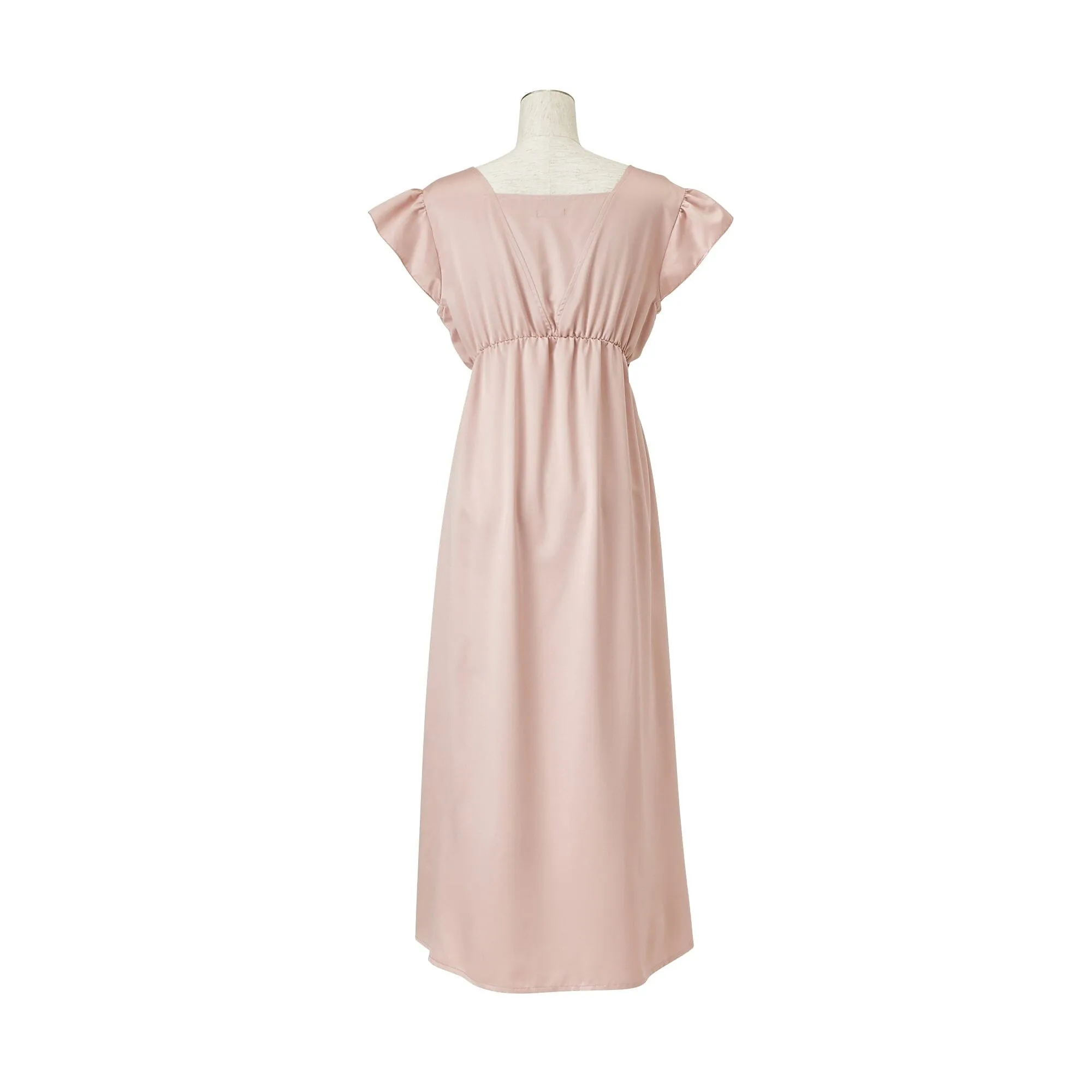 Season Embroidery One Piece  Pink