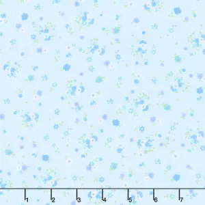 Sleepovers - Pajamas Blue Yardage