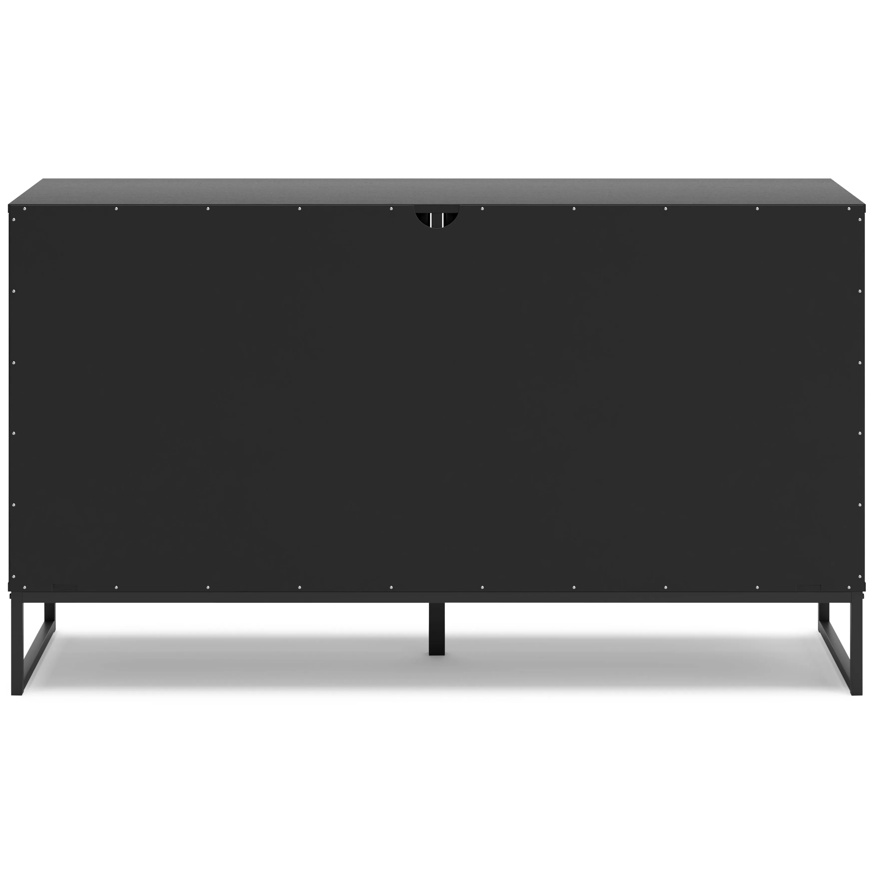 Socalle Full Platform Bed with Dresser and 2 Nightstands in Black
