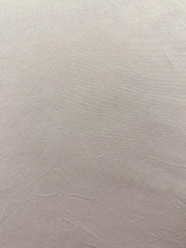Solid Light Gray Double Brushed Jersey Knit Fabric