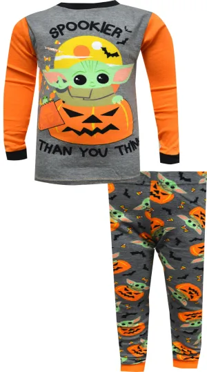 Star Wars Mandalorian Spookier Than You Think Halloween Pajamas