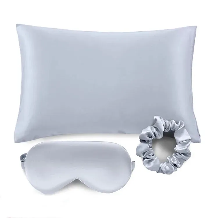 ✨The Luxe Slumber Set: Ultimate Silk Sleep Essentials✨ (Silk Pillowcase, Silk Eye Mask & Silk Scrunchie)