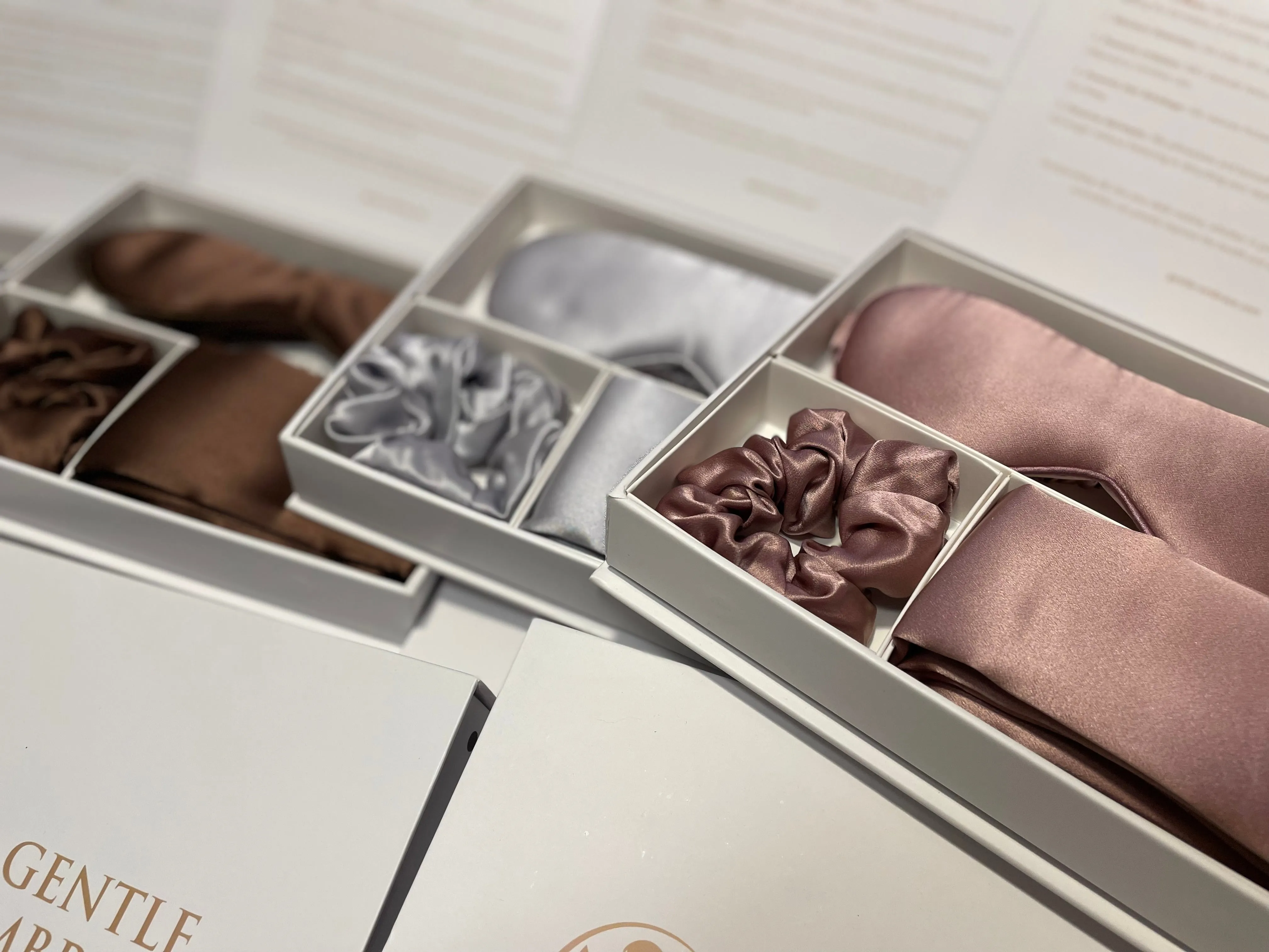 ✨The Luxe Slumber Set: Ultimate Silk Sleep Essentials✨ (Silk Pillowcase, Silk Eye Mask & Silk Scrunchie)