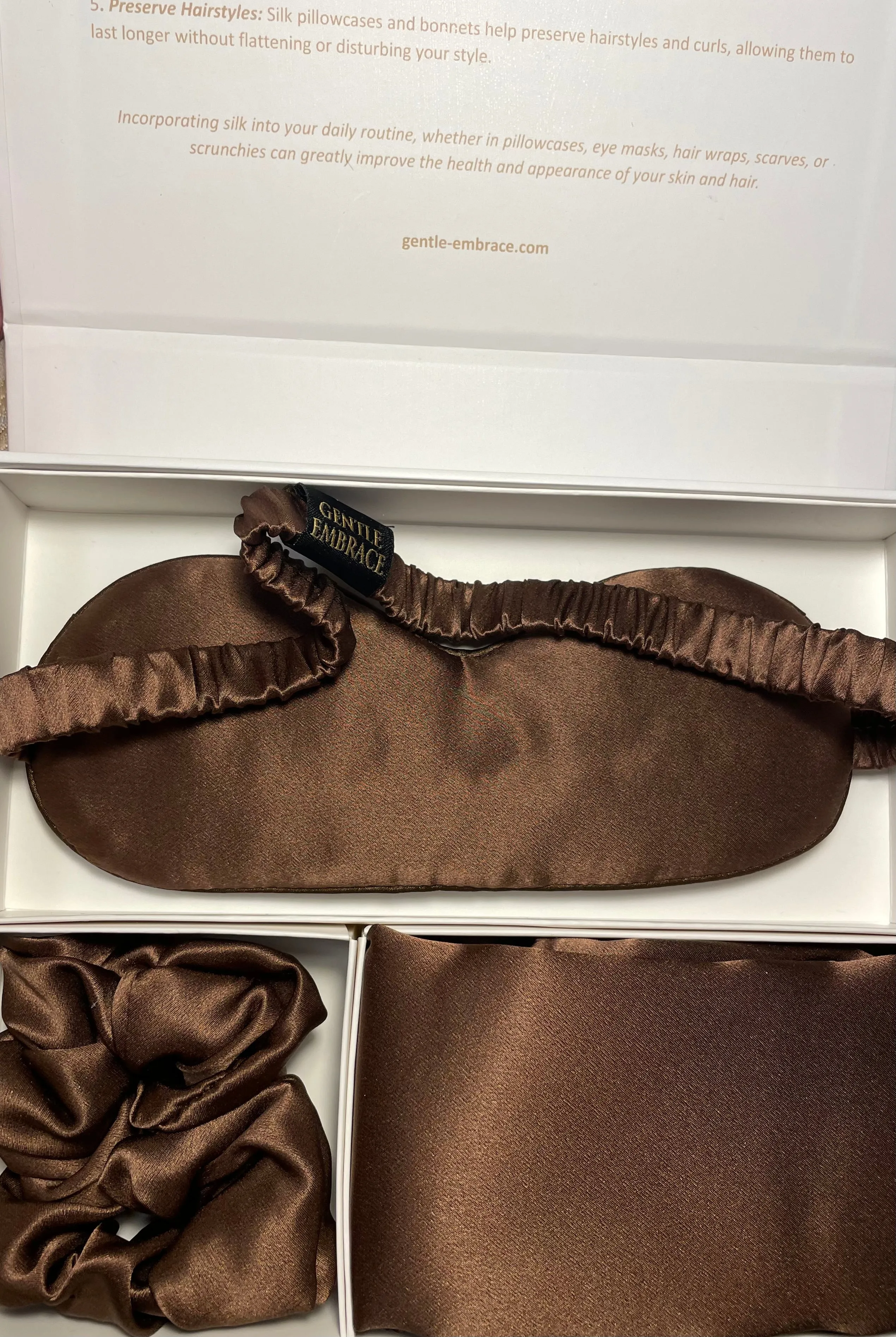 ✨The Luxe Slumber Set: Ultimate Silk Sleep Essentials✨ (Silk Pillowcase, Silk Eye Mask & Silk Scrunchie)