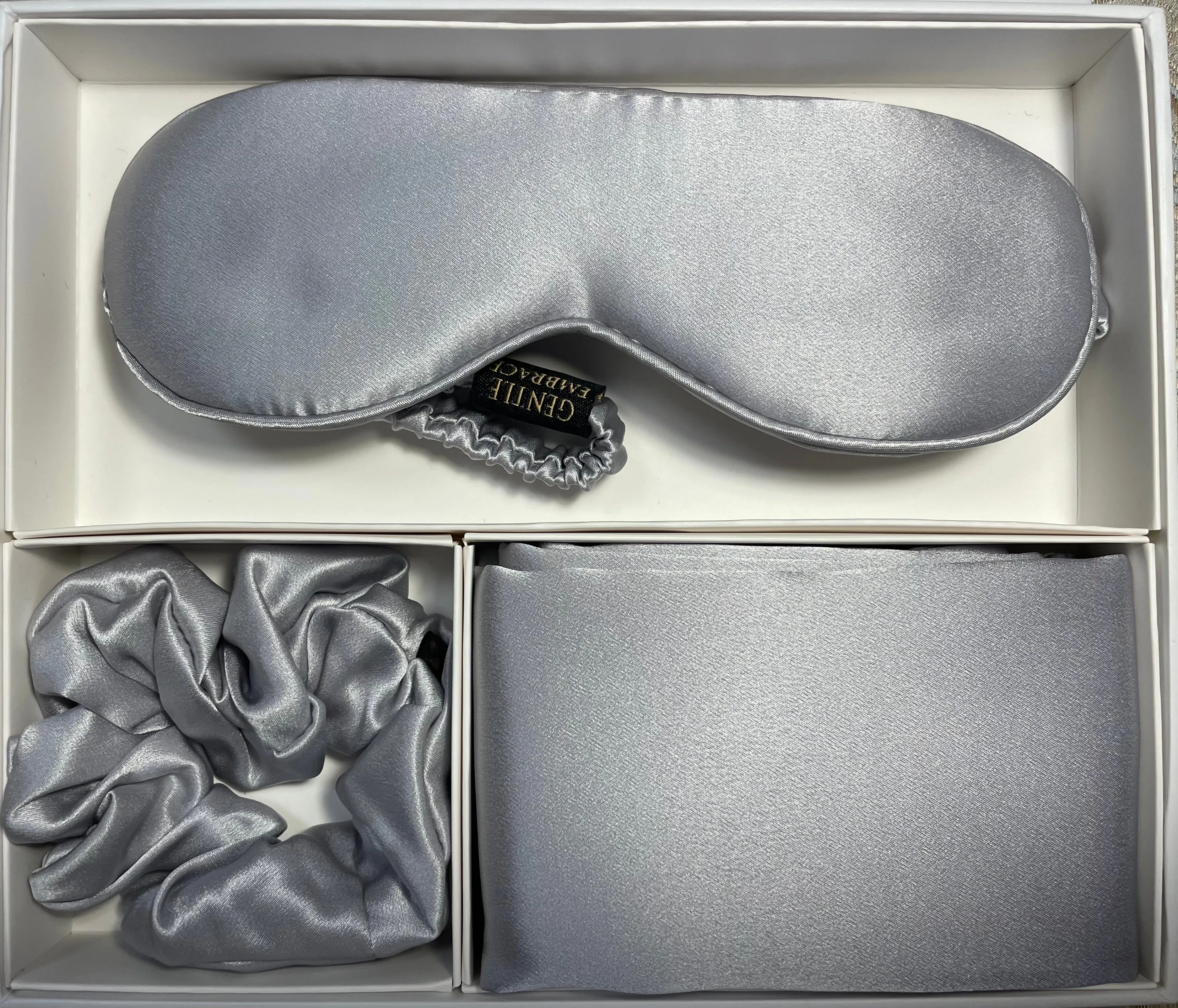 ✨The Luxe Slumber Set: Ultimate Silk Sleep Essentials✨ (Silk Pillowcase, Silk Eye Mask & Silk Scrunchie)