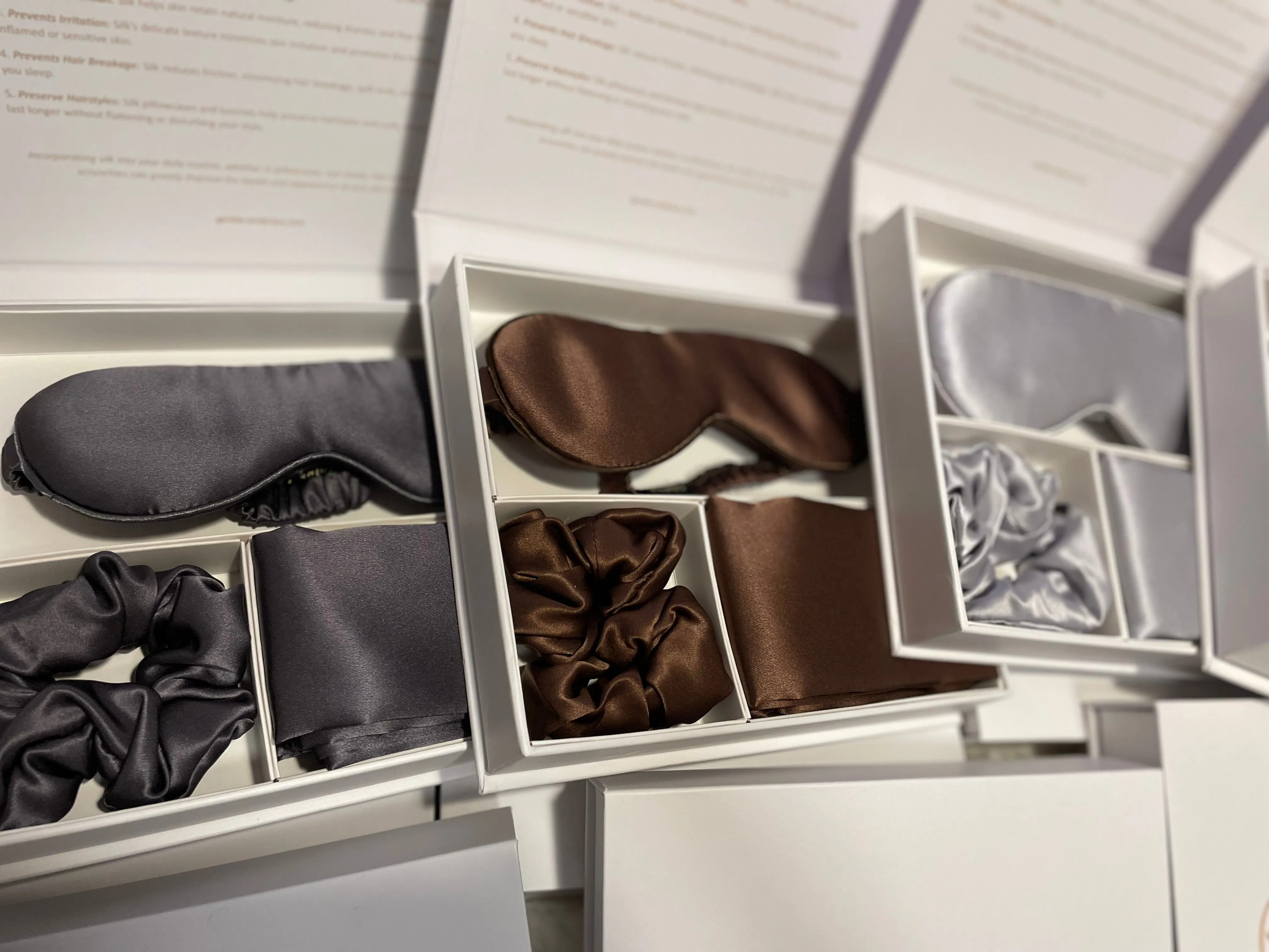 ✨The Luxe Slumber Set: Ultimate Silk Sleep Essentials✨ (Silk Pillowcase, Silk Eye Mask & Silk Scrunchie)