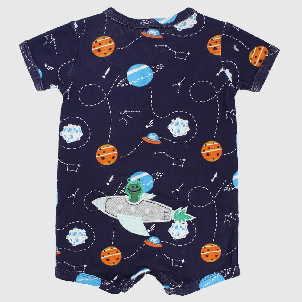 UFO Short-Sleeved Romper