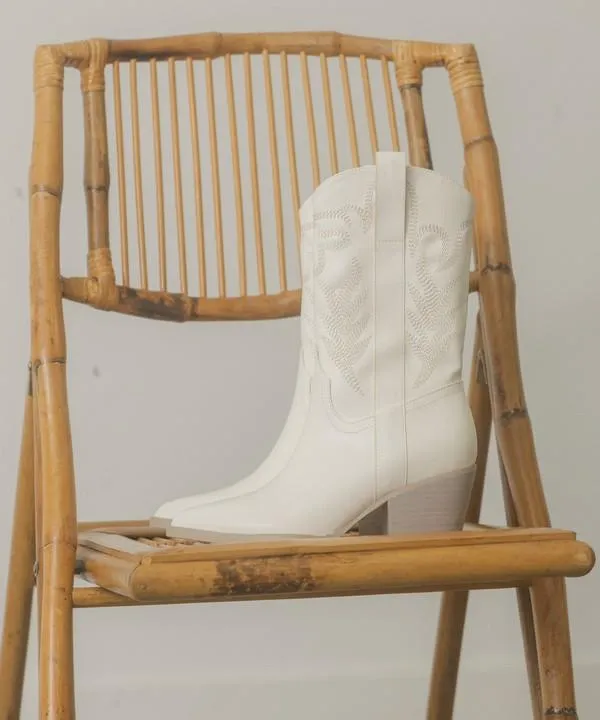 Womens Shoes Style No. Sephira - Embroidered Short Boot